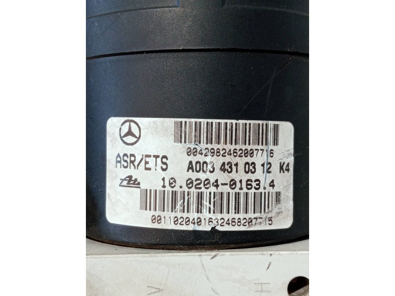 Recambio de abs para mercedes clase slk (w170) roadster referencia OEM IAM A0034310312 10020401634 10099013272