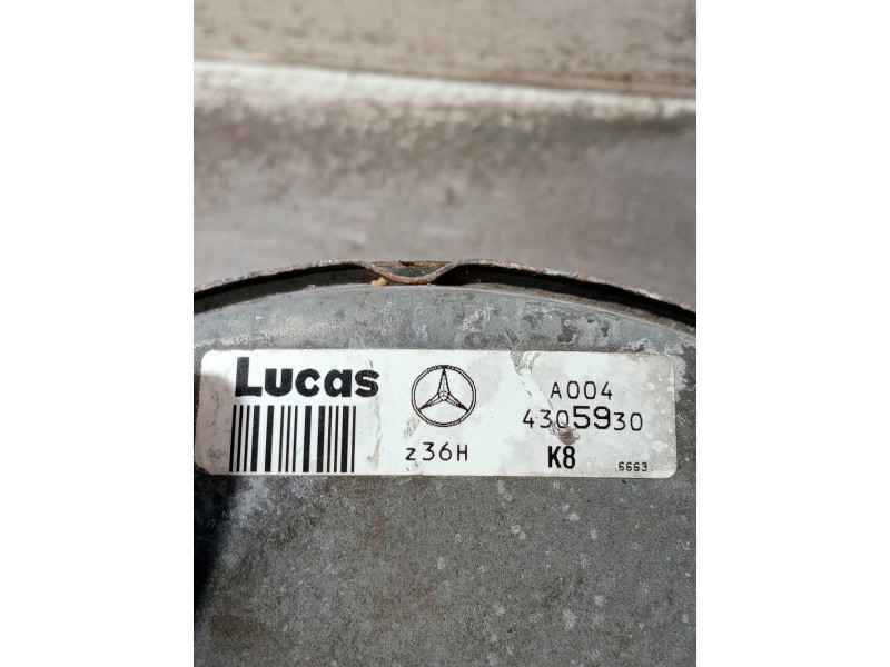 Recambio de servofreno para mercedes clase slk (w170) roadster referencia OEM IAM A0044305930  