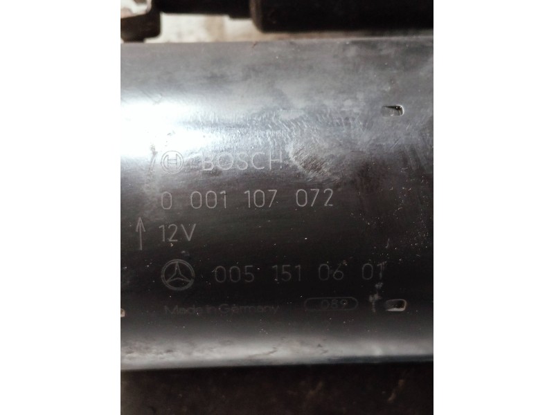 Recambio de motor arranque para mercedes clase slk (w170) roadster referencia OEM IAM 0051510601 0001107072 