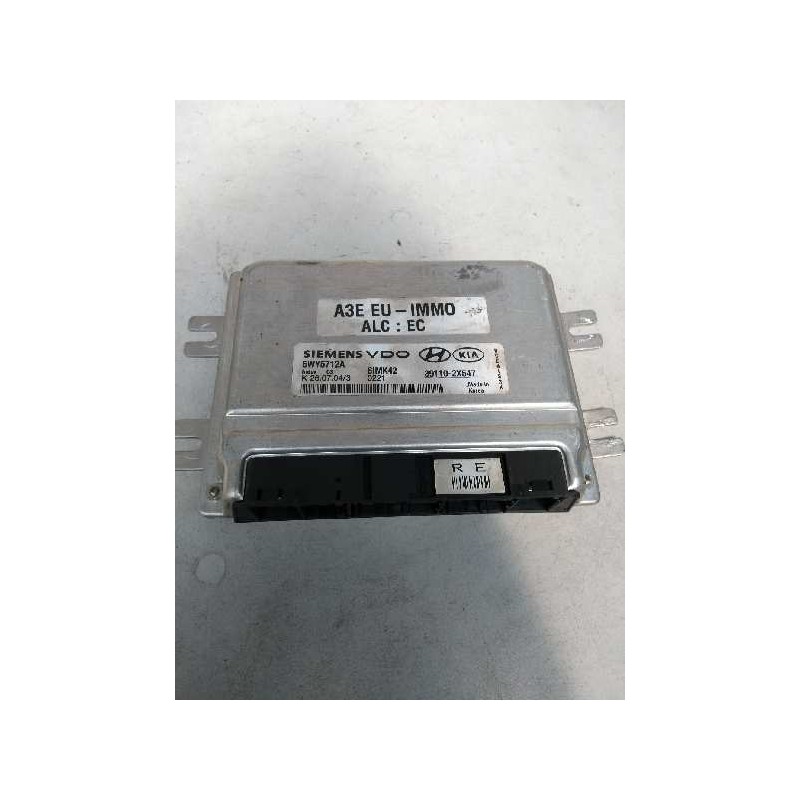 Recambio de centralita motor uce para kia rio ls berlina (5-ptas.) referencia OEM IAM 5WY5712A 391102X547 SIMK42