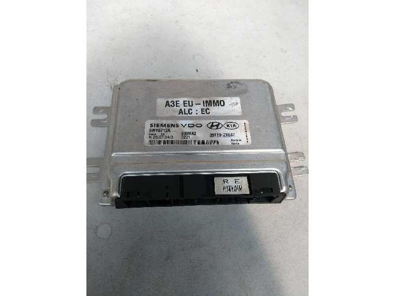 Recambio de centralita motor uce para kia rio ls berlina (5-ptas.) referencia OEM IAM 5WY5712A 391102X547 SIMK42