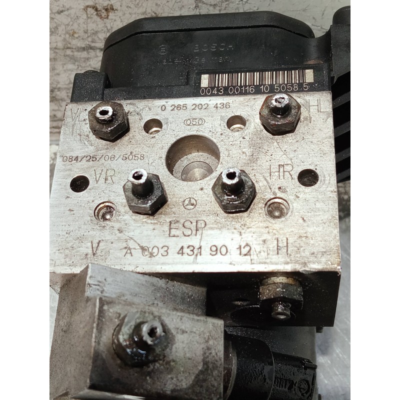 Recambio de abs para mercedes clase e (w210) berlina diesel 270 cdi (210.016) referencia OEM IAM 0265202436 A0034319012 