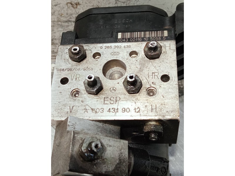 Recambio de abs para mercedes clase e (w210) berlina diesel 270 cdi (210.016) referencia OEM IAM 0265202436 A0034319012 