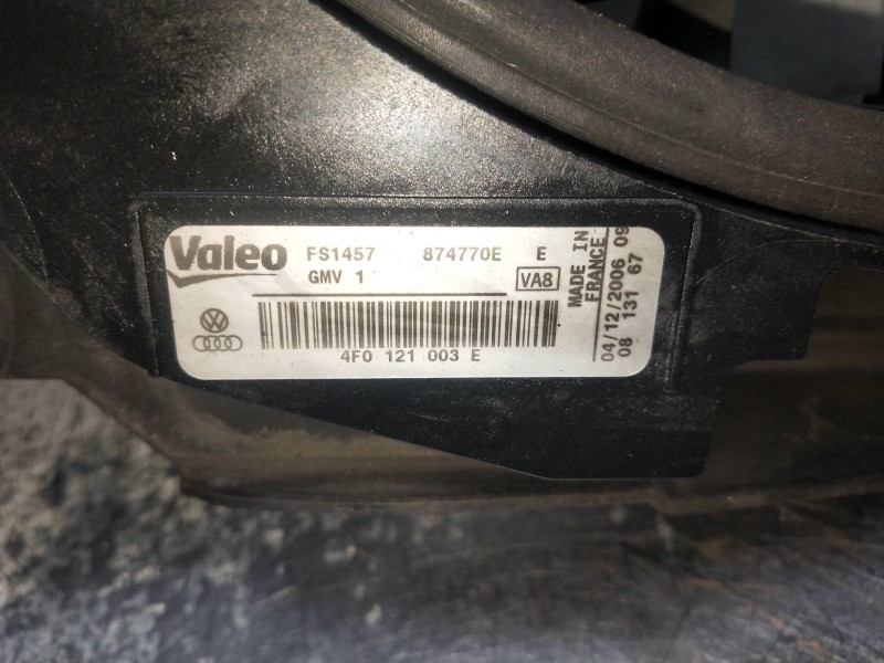Recambio de electroventilador para audi a6 berlina (4f2) referencia OEM IAM 4F0121003E  