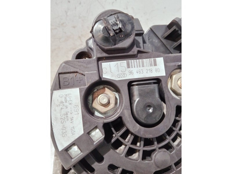 Recambio de alternador para citroen xsara picasso referencia OEM IAM 9646321880 0124525035 