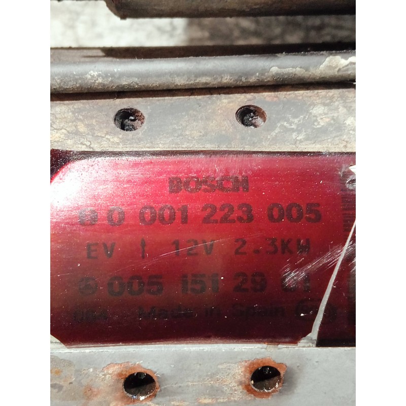 Recambio de motor arranque para mercedes clase e (w210) berlina diesel 270 cdi (210.016) referencia OEM IAM 0051512901 000122300