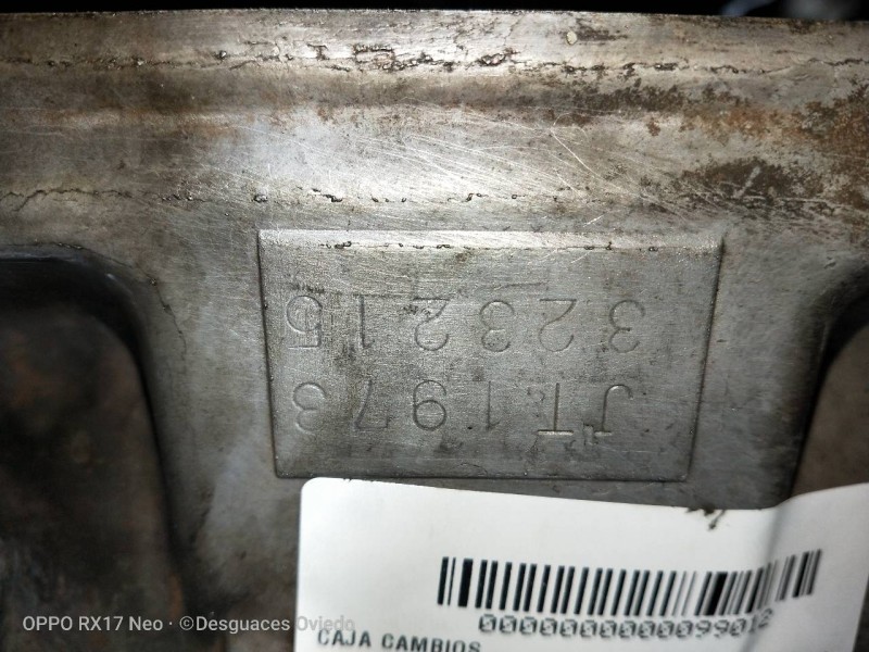 Recambio de caja cambios para hyundai coupe (j2) 2.0 16v cat referencia OEM IAM JT1973 323215 