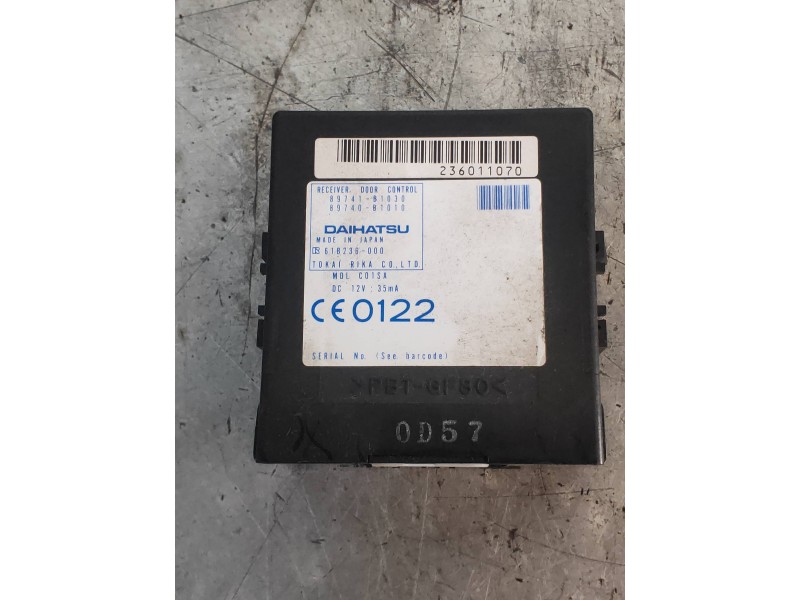 Recambio de modulo electronico para daihatsu sirion (m3..) 1,3 referencia OEM IAM 89741B1030 89740B1010 