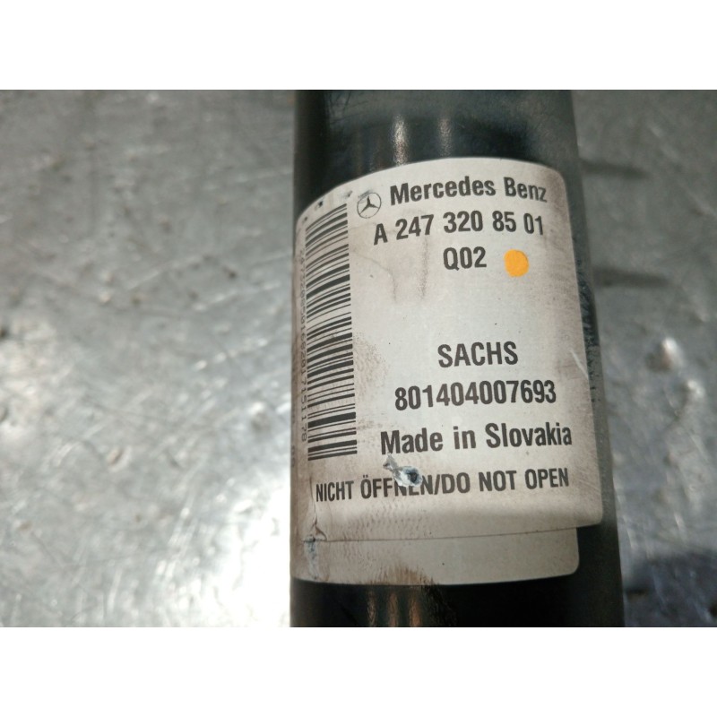 Recambio de amortiguador delantero izquierdo para mercedes-benz clase gla (bm 247) referencia OEM IAM A2473208501  