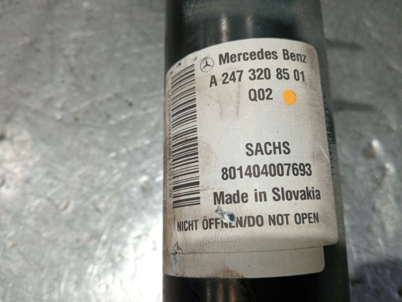 Recambio de amortiguador delantero izquierdo para mercedes-benz clase gla (bm 247) referencia OEM IAM A2473208501  