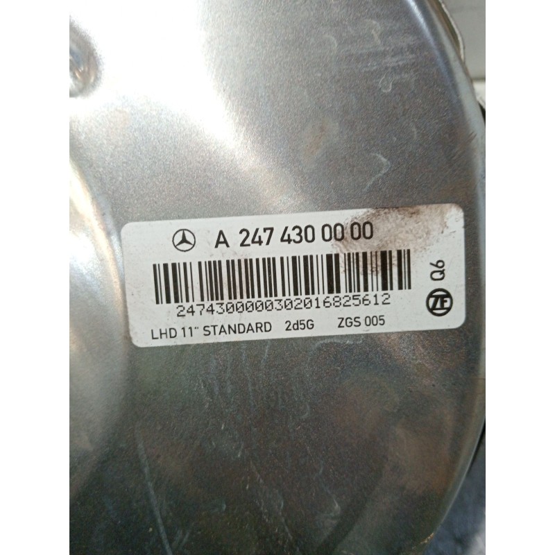 Recambio de servofreno para mercedes-benz clase gla (bm 247) referencia OEM IAM A2474300000  
