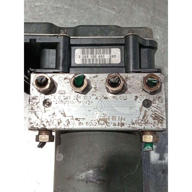 Recambio de abs para renault megane ii berlina 5p referencia OEM IAM 0265800317 0265231300 8200038695