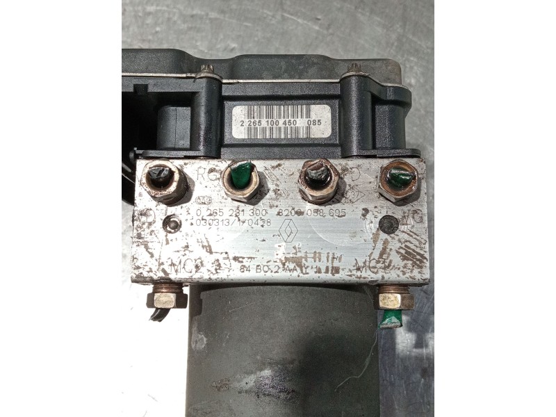 Recambio de abs para renault megane ii berlina 5p referencia OEM IAM 0265800317 0265231300 8200038695