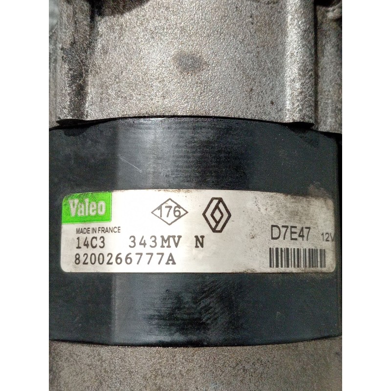 Recambio de motor arranque para renault megane ii berlina 5p referencia OEM IAM 8200266777A  