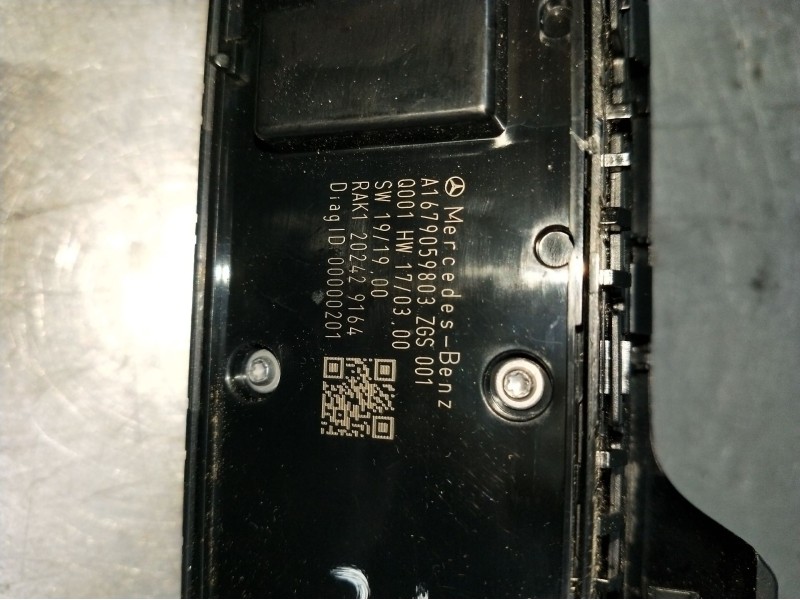 Recambio de mando elevalunas delantero izquierdo para mercedes-benz clase gla (bm 247) referencia OEM IAM A167905980312024291640