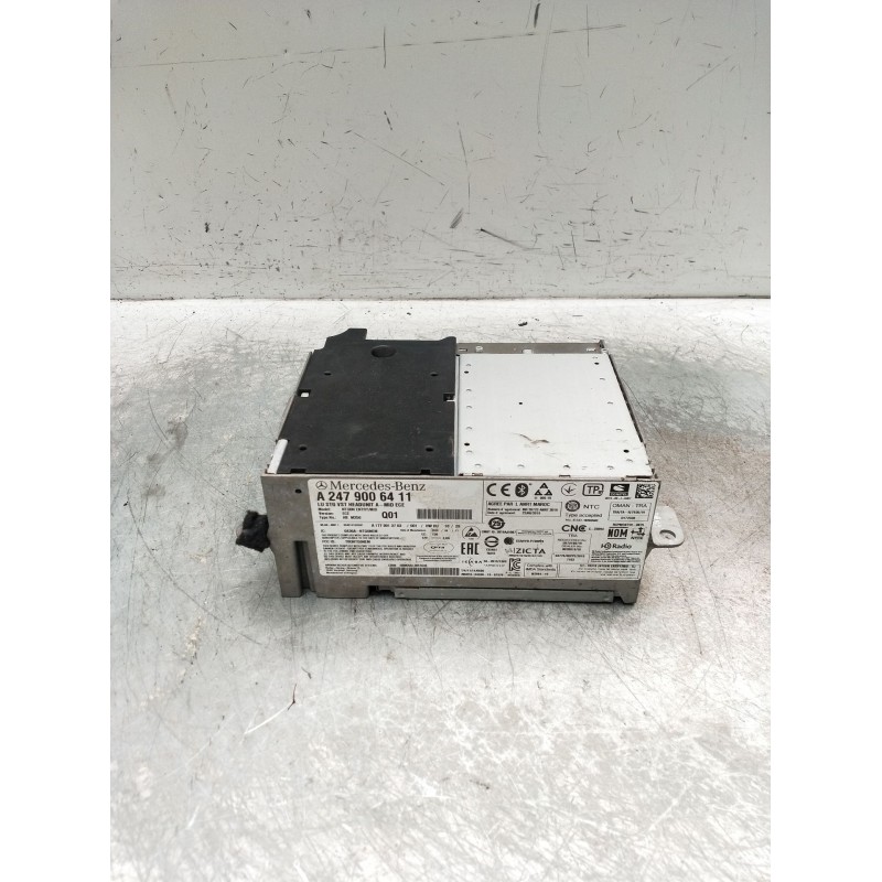 Recambio de sistema audio / radio cd para mercedes-benz clase gla (bm 247) referencia OEM IAM a2479006411  