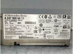 Recambio de sistema audio / radio cd para mercedes-benz clase gla (bm 247) referencia OEM IAM a2479006411   2