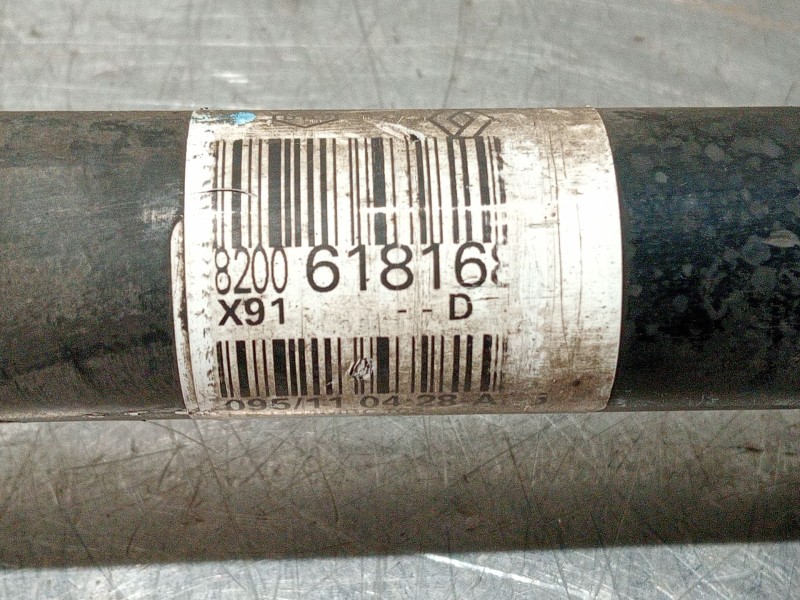 Recambio de transmision delantera derecha para renault laguna grandtour iii 2.0 dci referencia OEM IAM 8200618168  