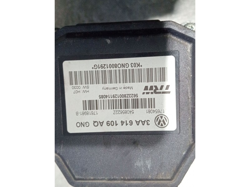 Recambio de abs para volkswagen passat cc (357) 2.0 tdi referencia OEM IAM 3AA614109AQ 17654081 54085622Z