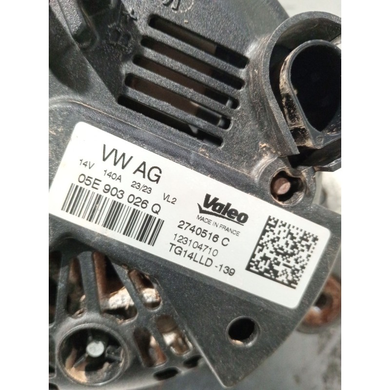 Recambio de alternador para cupra formentor referencia OEM IAM 05E903026Q 2740516C TG14LLD139
