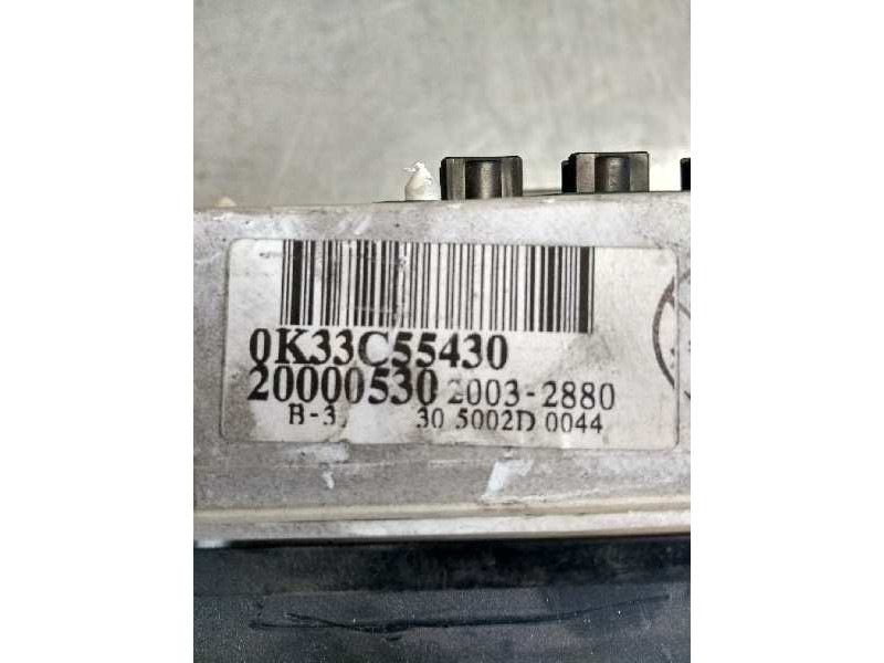 Recambio de cuadro instrumentos para kia rio 1.5 cat referencia OEM IAM 0K33C55430 20032880 305002D0044