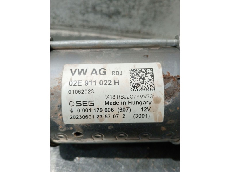 Recambio de motor arranque para cupra formentor referencia OEM IAM 02E911022H 0001179606 