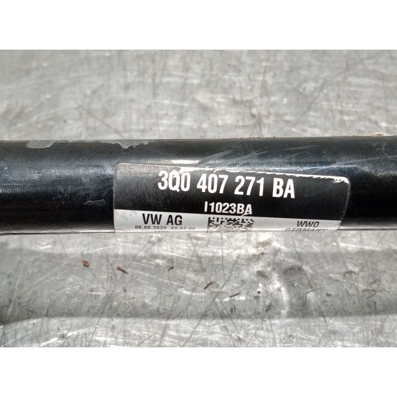 Recambio de transmision delantera izquierda para cupra formentor referencia OEM IAM 3Q407271BA  