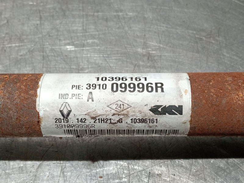 Recambio de transmision delantera derecha para renault megane iv berlina 5p referencia OEM IAM 391009996R 10396161 