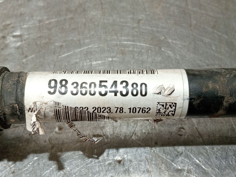 Recambio de transmision delantera izquierda para peugeot 208 (p2) referencia OEM IAM 9836054380  