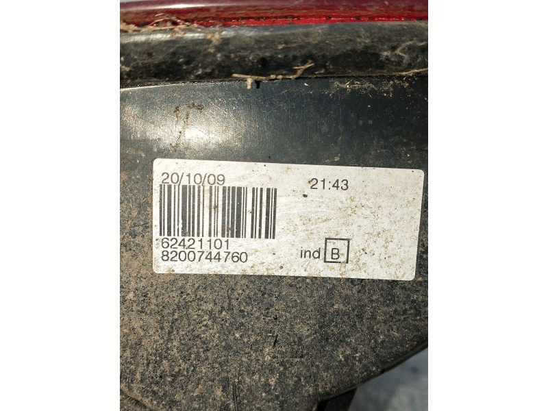 Recambio de piloto trasero izquierdo para dacia logan referencia OEM IAM 8200744760  