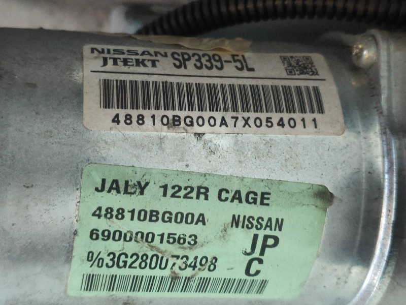 Recambio de columna direccion para nissan micra (k12e) city (d) referencia OEM IAM 28500BG01A 6900001563 SP3395L Q1T28371H 99138