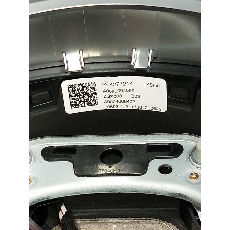 Recambio de volante para mercedes-benz clase gla (bm 247) referencia OEM IAM A0004608402A0050004599  