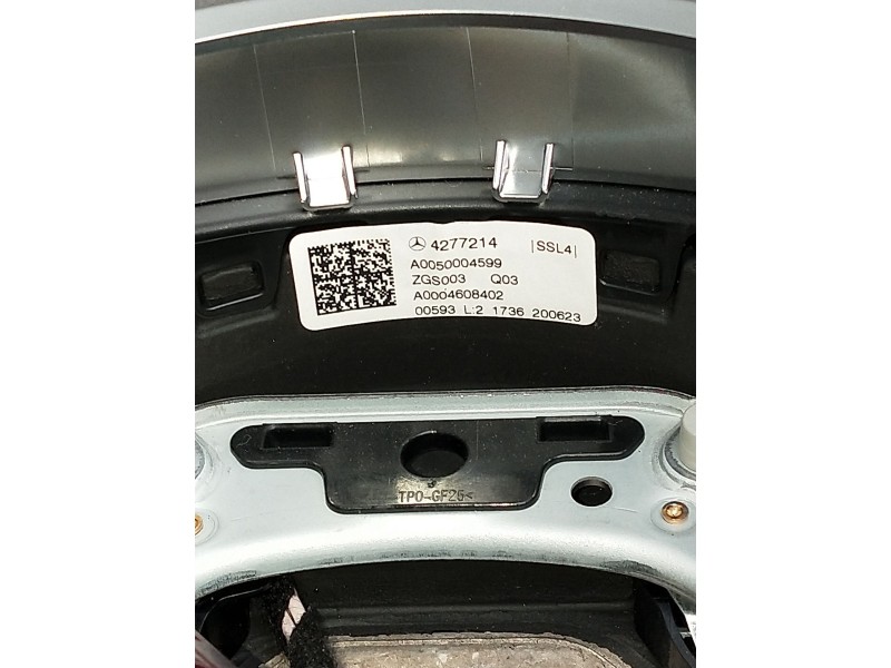 Recambio de volante para mercedes-benz clase gla (bm 247) referencia OEM IAM A0004608402A0050004599  
