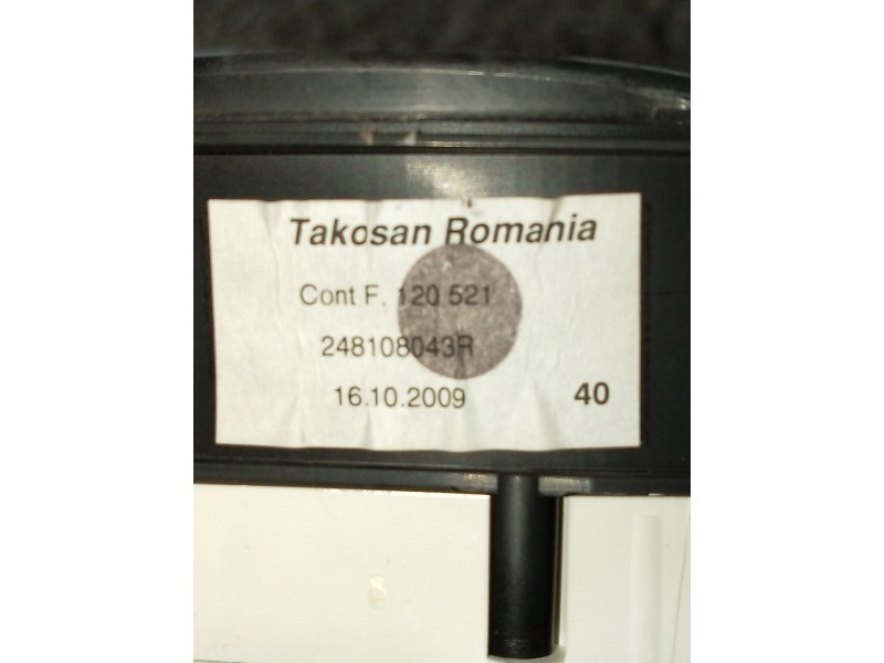 Recambio de cuadro instrumentos para dacia logan referencia OEM IAM 248108043R  