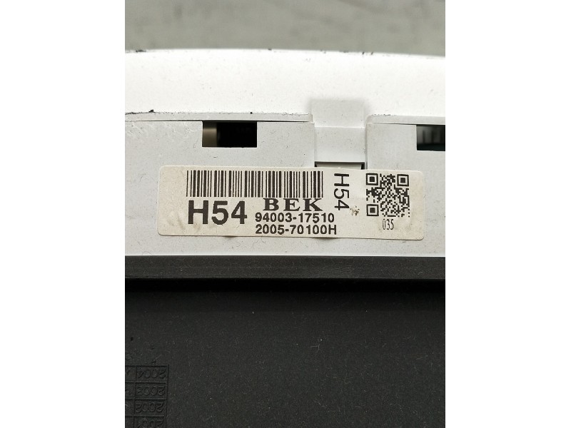 Recambio de cuadro instrumentos para hyundai matrix (fc) 1.6 gls referencia OEM IAM 9400317510200570100h  