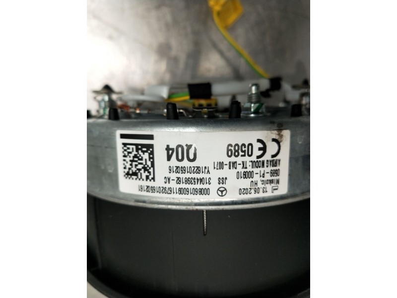 Recambio de kit airbag para mercedes-benz clase gla (bm 247) referencia OEM IAM 00086016009310445398162ac  