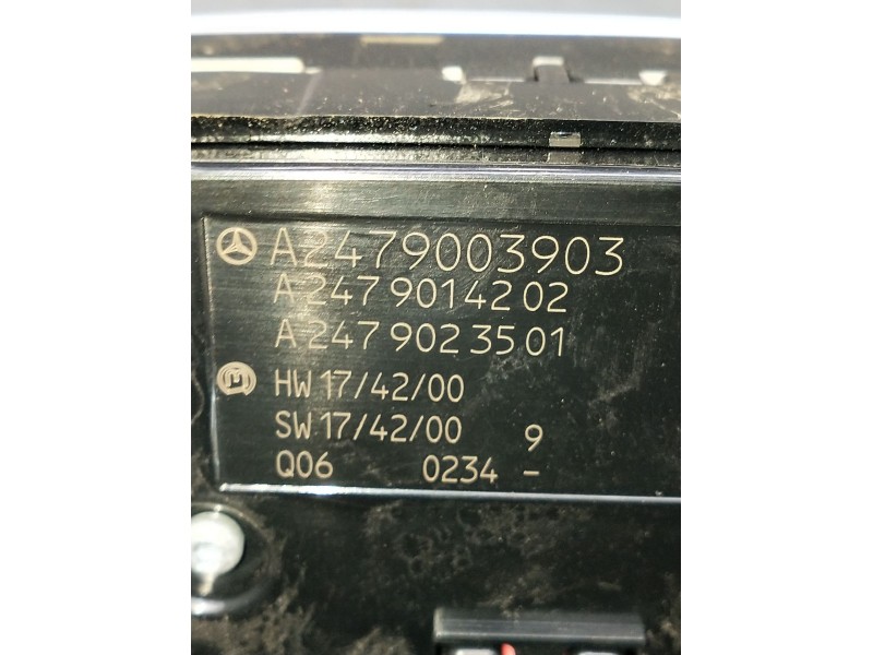 Recambio de mando multifuncion para mercedes-benz clase gla (bm 247) referencia OEM IAM A2479003903a2479014202a2479023501  