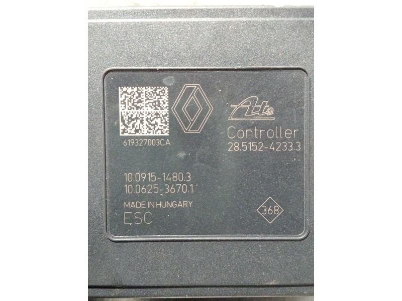Recambio de abs para renault megane iv berlina 5p referencia OEM IAM 476607355R 10022010264 28515242333