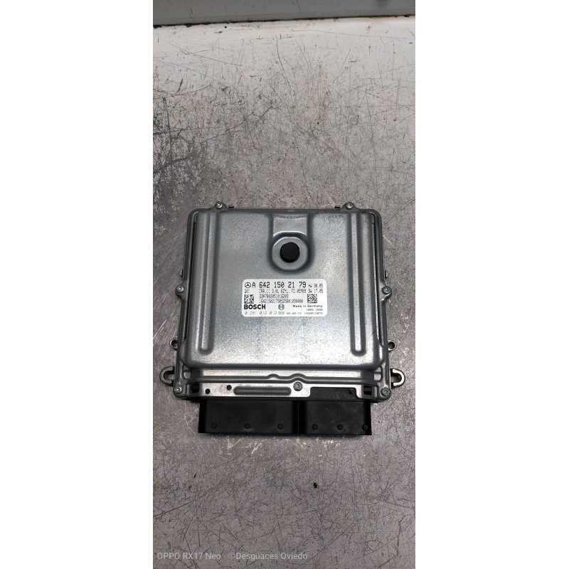Recambio de centralita motor uce para mercedes-benz clase cls (w219) 320 cdi (219.322) referencia OEM IAM 0281012012 A6421502179