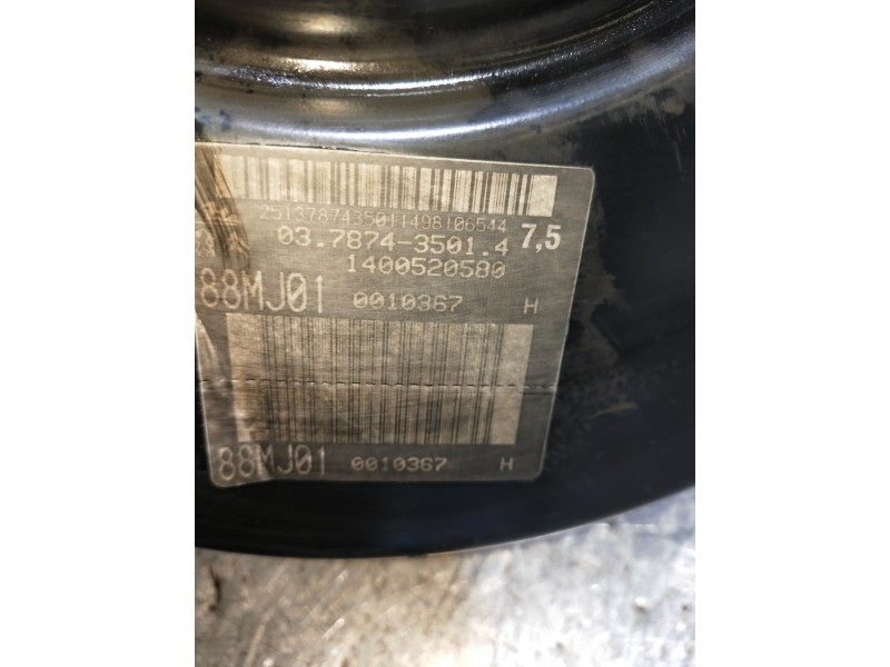 Recambio de servofreno para peugeot expert kasten furg. referencia OEM IAM 03787435014 1400220580 