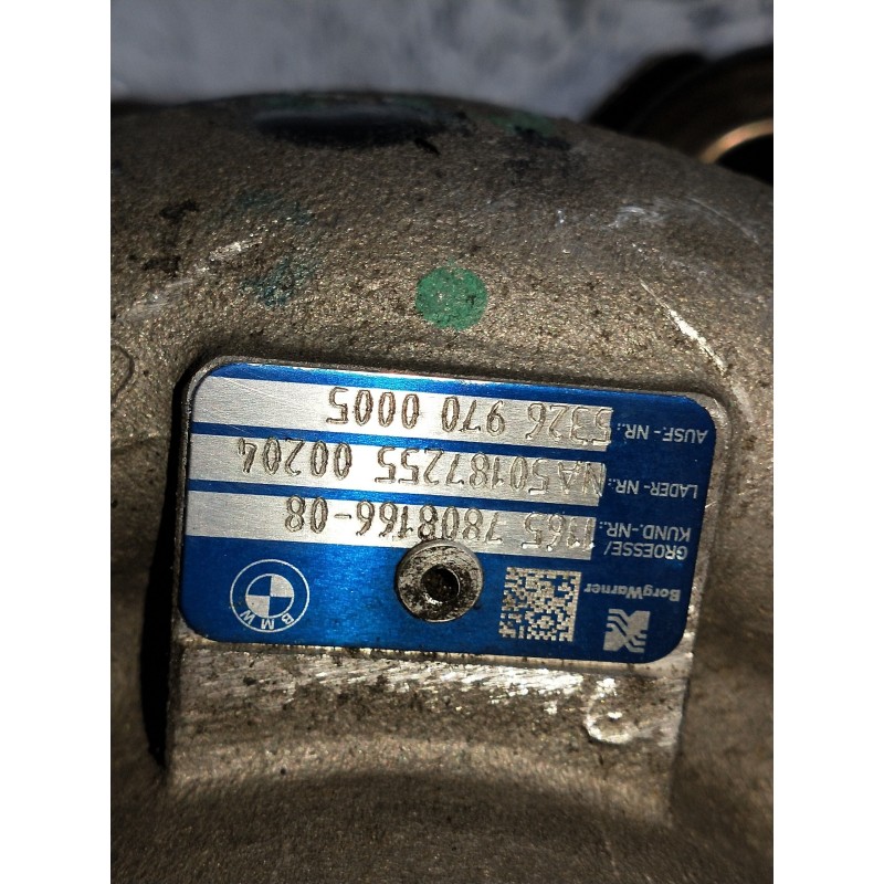 Recambio de turbocompresor para bmw serie 7 (f01/f02) 740d xdrive referencia OEM IAM 53269700005 54409700006 1165780816508. 1165