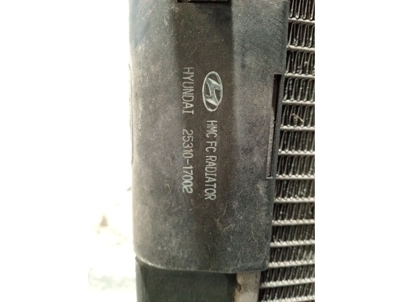 Recambio de radiador agua para hyundai matrix (fc) 1.6 gls referencia OEM IAM 2531017002  