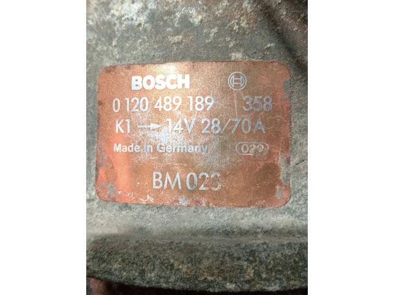 Recambio de alternador para peugeot 505 berlina referencia OEM IAM 012489189358  