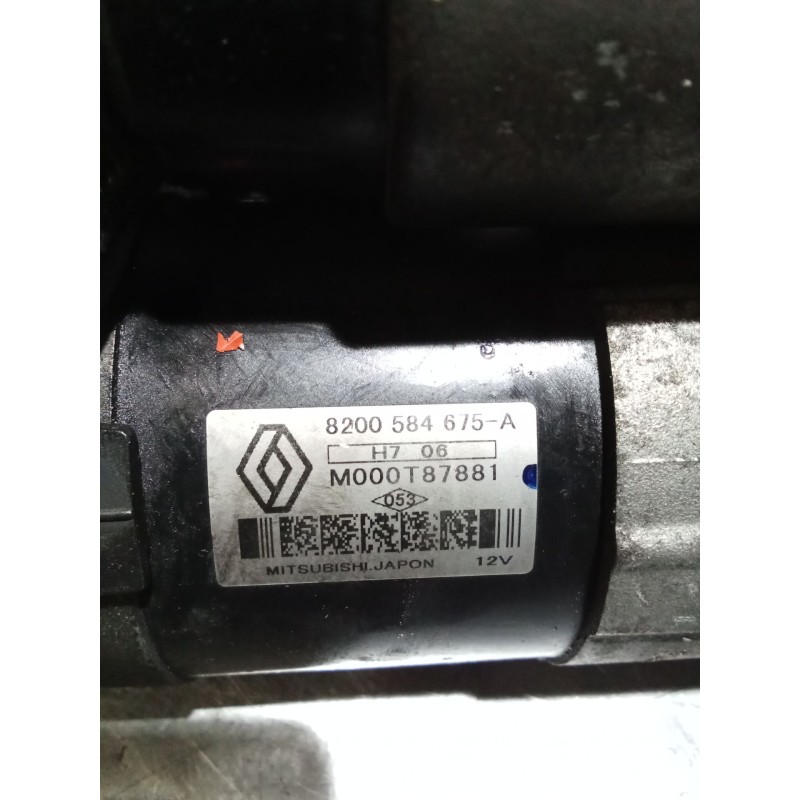 Recambio de motor arranque para dacia logan referencia OEM IAM 8200584675  