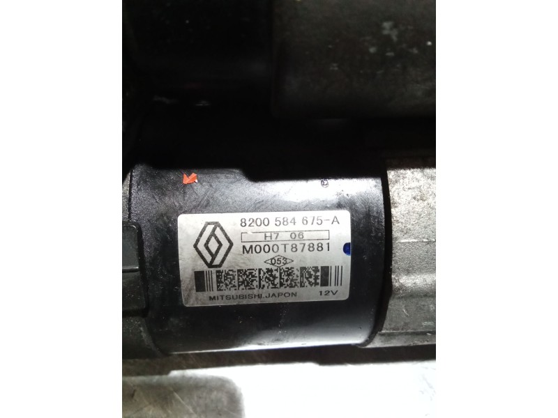 Recambio de motor arranque para dacia logan referencia OEM IAM 8200584675  