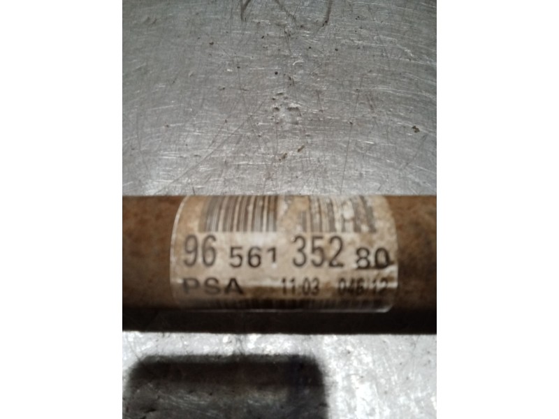 Recambio de transmision delantera izquierda para citroën c4 lim. referencia OEM IAM 9656135280  