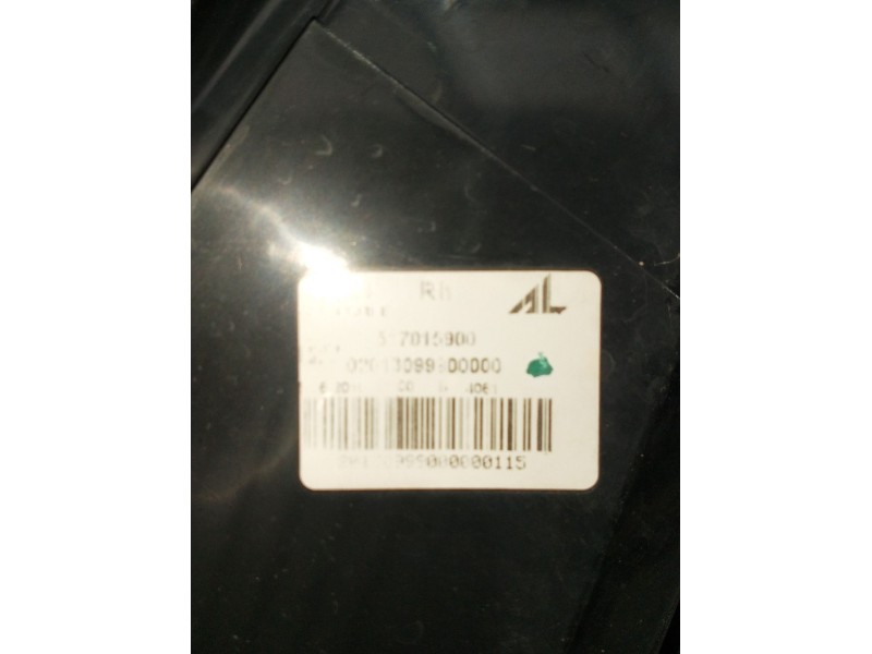 Recambio de piloto trasero derecho para fiat punto (evo) (199) dynamic referencia OEM IAM 5170115900 02013099900000 