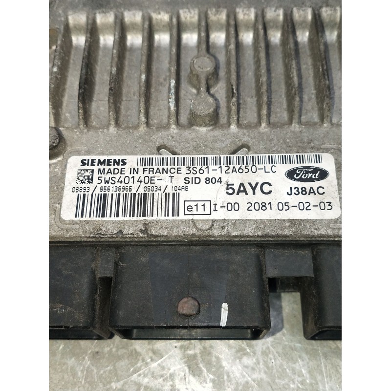 Recambio de centralita motor uce para ford fiesta (cbk) referencia OEM IAM 5ws40140e3s6112a650lc  