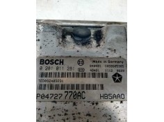 Recambio de centralita motor uce para chrysler voyager (rg) 2.8 crd cat referencia OEM IAM 0281011281 P04727770AC HB5AA0 2
