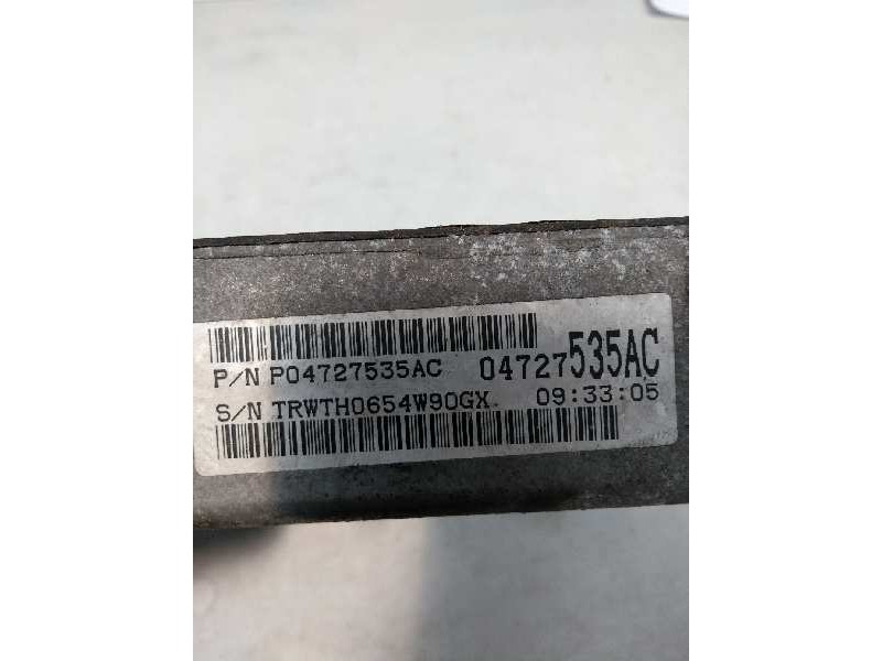 Recambio de centralita cambio automatico para chrysler voyager (rg) 2.8 crd cat referencia OEM IAM P04727535AC  